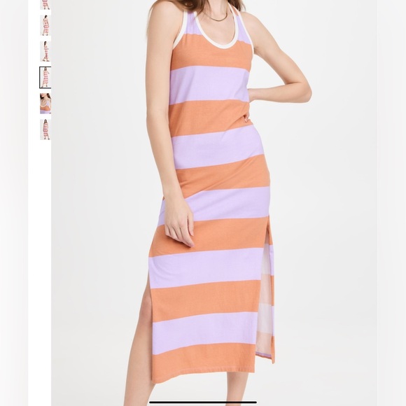 SUNDRY Rugby Stripe Racerback Maxi Dress

Rugby Stripe Racerback Maxi Dress - Picture 1 of 6